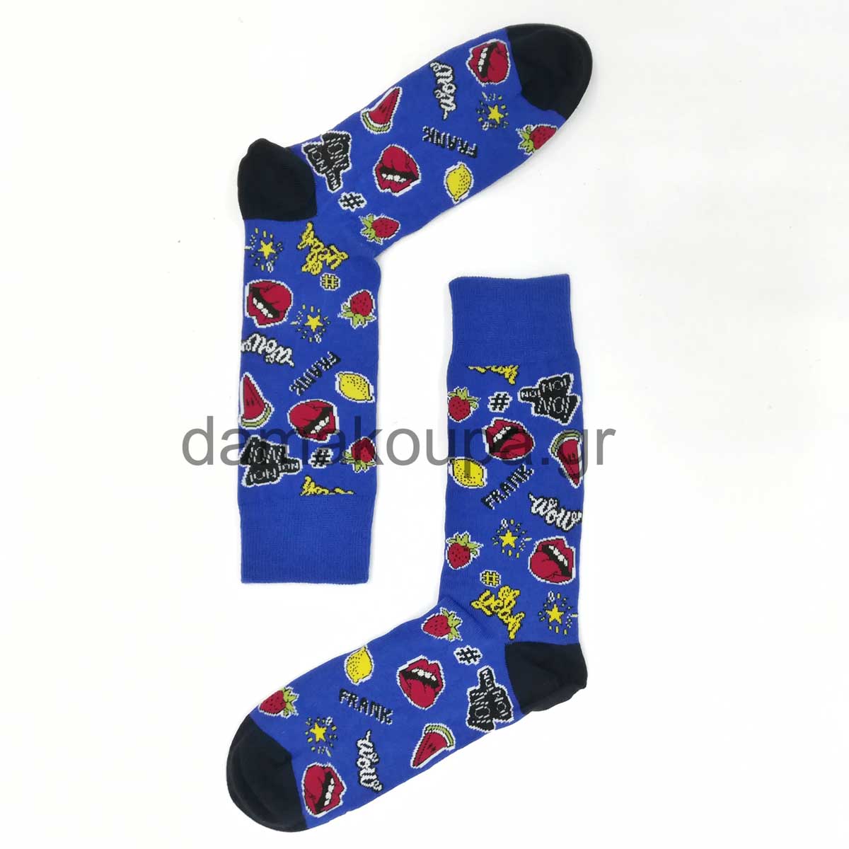 Ανδρικές κάλτσες με χαρούμενα σχέδια