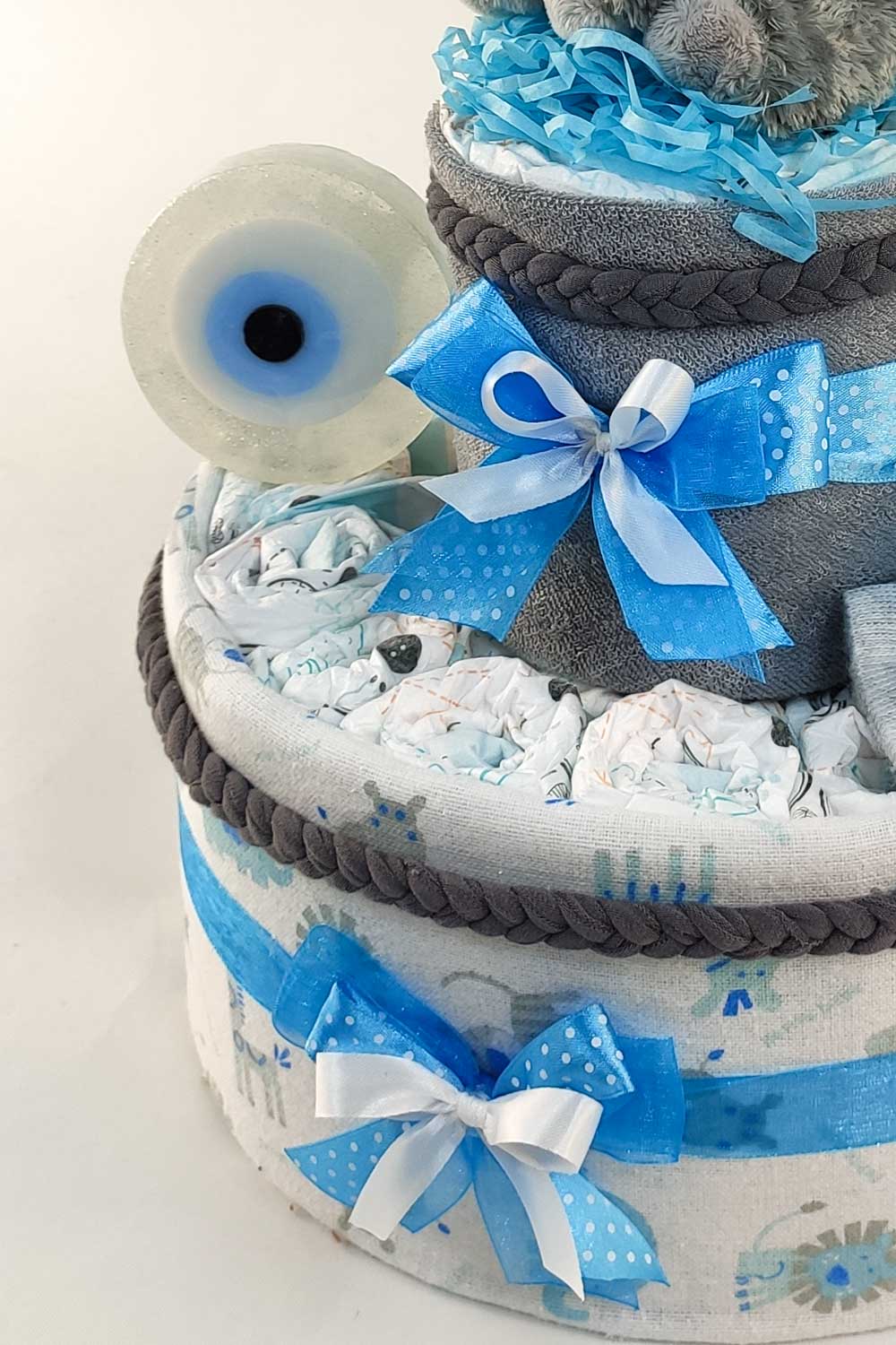 diaper cakes for baby showers