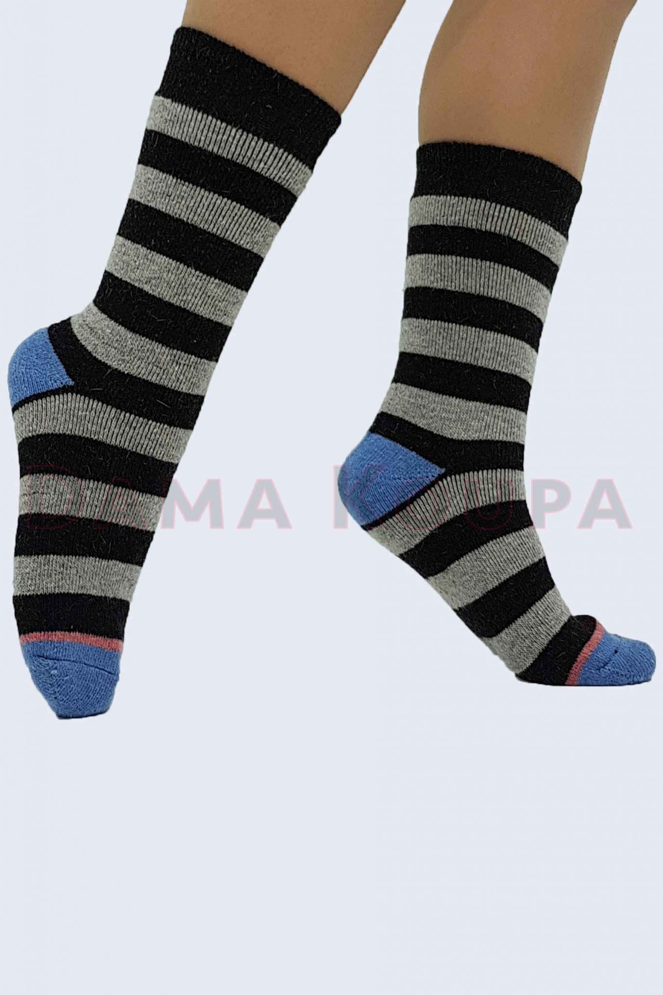 Γυναικεία μάλλινη κάλτσα