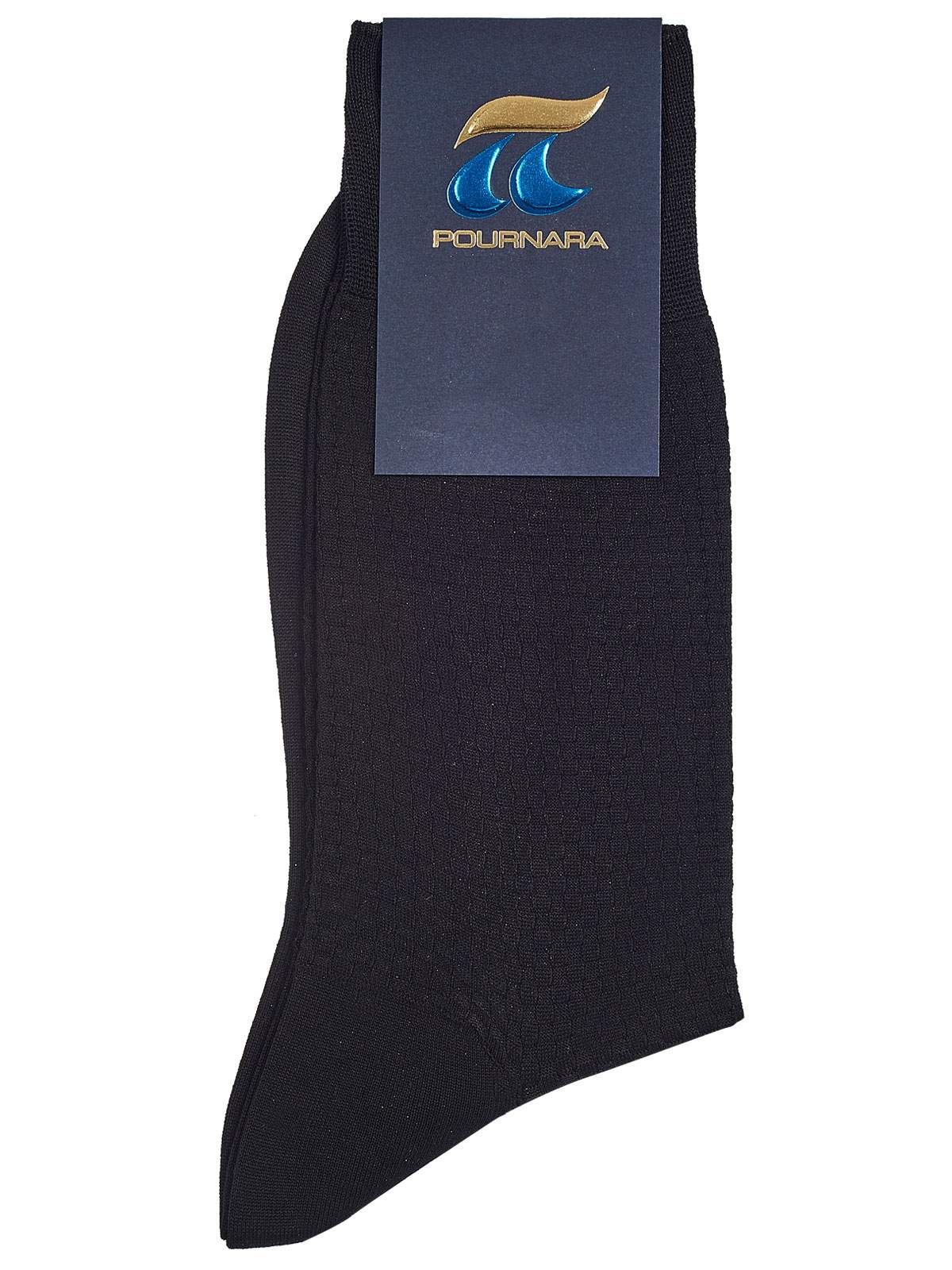 Ανδρική μαύρη κάλτσα Πουρνάρα